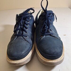 Samuel Hubbard Mens Blue Suede Shoes size 9.5